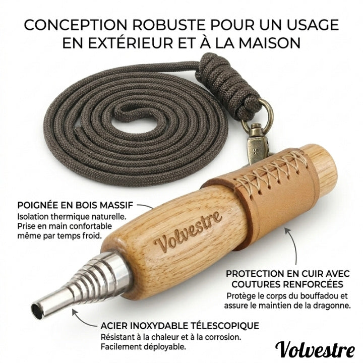 Bouffadou Volvestre : design robuste pour l'extérieur et la maison, dragonne flexible